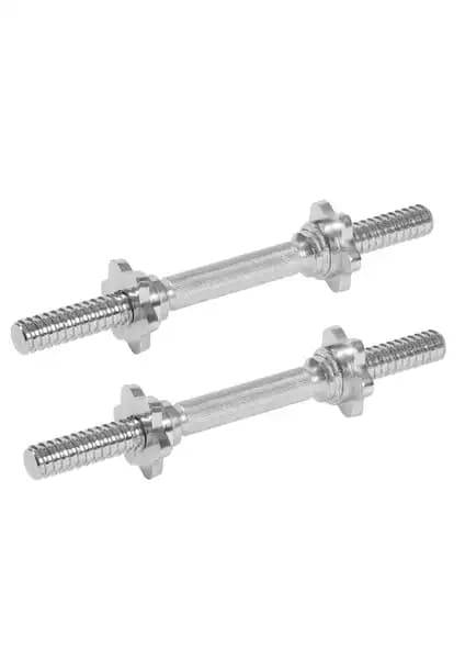 Leyaton 36 Cm Kısa Krom Bar Halter Dambıl - Sağlam ve Ergonomik Spor Ekipmanı