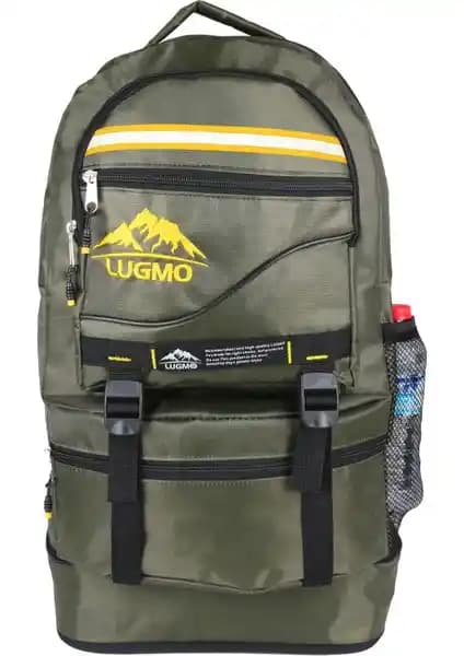 Lugmo Dağcı Sırt Çantası 65 Litre Dayanıklı ve Çok Yönlü Outdoor Çanta