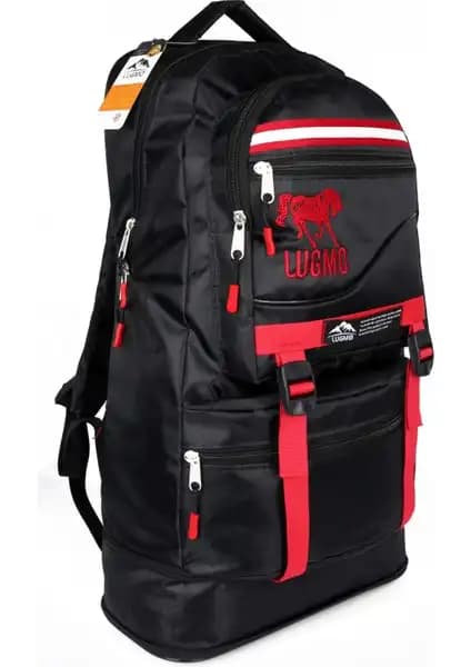 Lugmo Reflektörlü Dağcı Sırt Çantası: Dayanıklı ve Hafif Outdoor ve Seyahat Kullanımı için