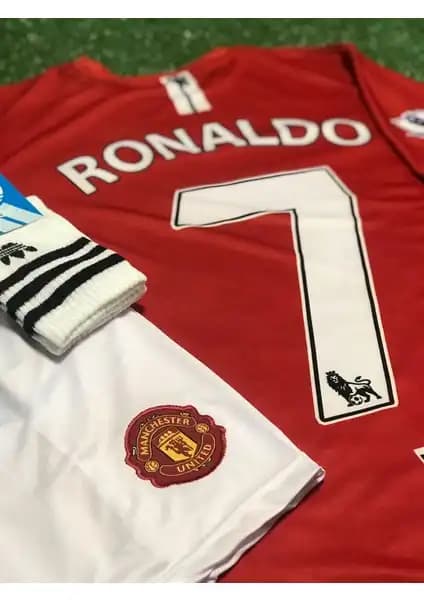 Manchester United 2007 Şampiyonlar Ligi Cristiano Ronaldo Çocuk Forması Seti