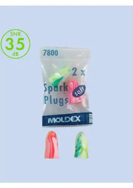 Moldex 7800 Ekstra Yumuşak Kulak Tıkacı Konfor ve Çok Yönlü Kullanım Özellikleri