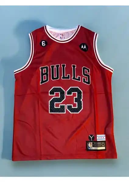 North Stand Chicago Bulls Michael Jordan NBA Basketbol Forması Üstün Kalite ve Koleksiyon Değeri