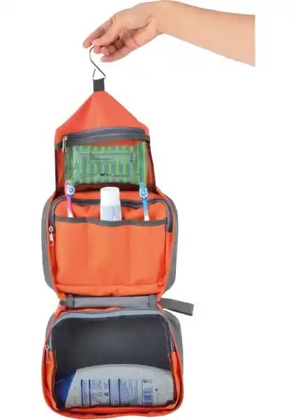 Nurgaz Campout NG KBC Kişisel Bakım Çantası: Seyahat ve Günlük Kullanım İçin Pratik ve Dayanıklı Çözüm