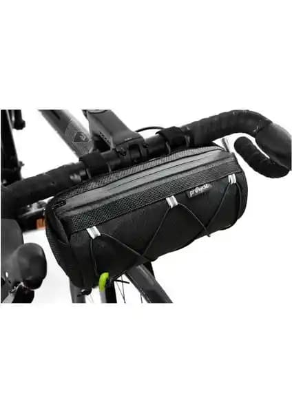 Procycle PC-795 Yol Yarış Bisikleti Gidon Çantası Siyah 2 Litre Su Geçirmez Termal Özellikli