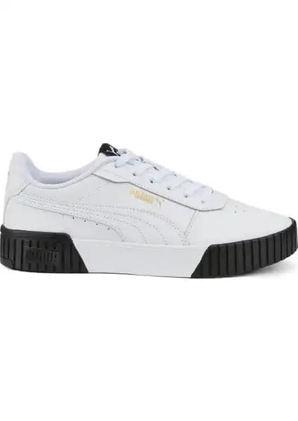Puma Carina 2.0 Beyaz Kadın Sneaker: Modern Tasarım ve Sürdürülebilirlik ile Günlük Şıklık