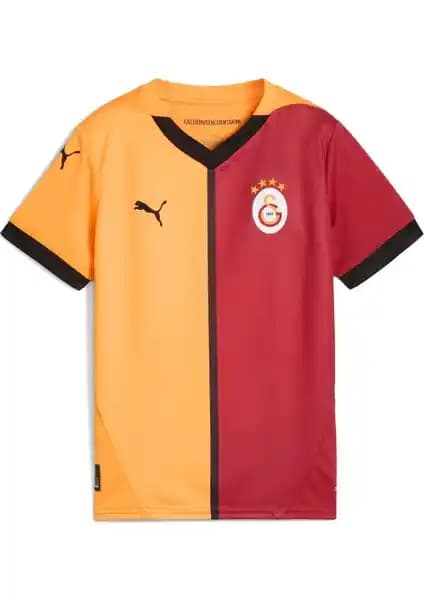 Puma GSK Ev Sahası Forma Replica J Kırmızı Çocuklar İçin Spor Tasarımı