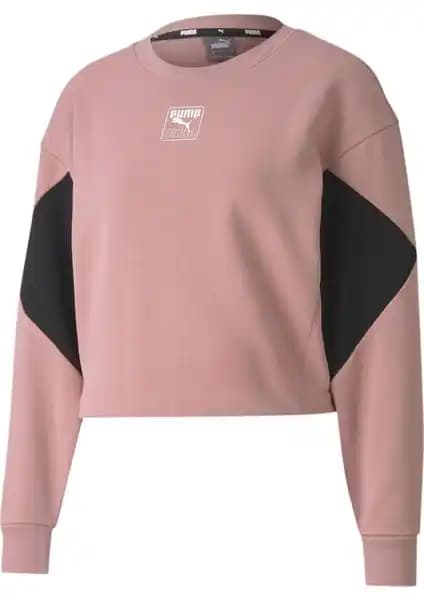 Puma Rebel Crew Fl Kadın Sweatshirt Modern Tasarım ve Konforun Birleştiği Günlük Giyim Parçası