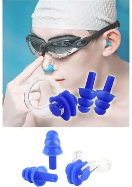 Ramdet Havuz Seti Kulak ve Burun Tıkacı Yüzme Konforu ve Güvenliği Sağlar