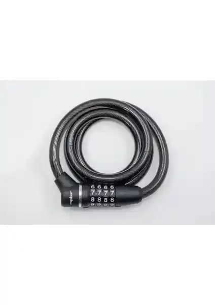 Raptor 12X120 cm Şifreli Spiral Kilit: Dayanıklı ve Güvenli Koruma Çözümü