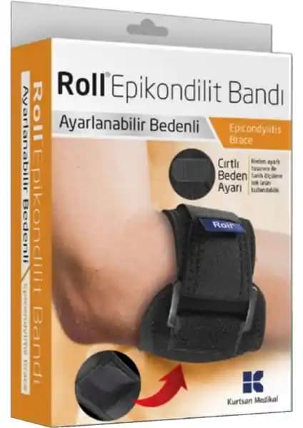 Roll Epikondilit Bandajı Tenisçi Dirsekleri ve Spor Yaralanmaları İçin Etkili Destek Çözümü