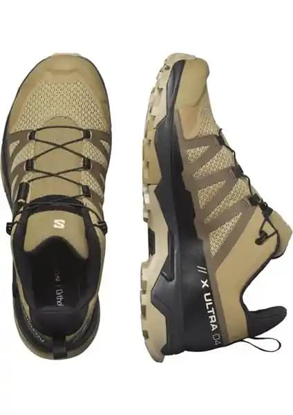Salomon X Ultra 4 Erkek Outdoor Ayakkabı Haki Renk Seçeneği ile Dayanıklı ve Konforlu Tasarım