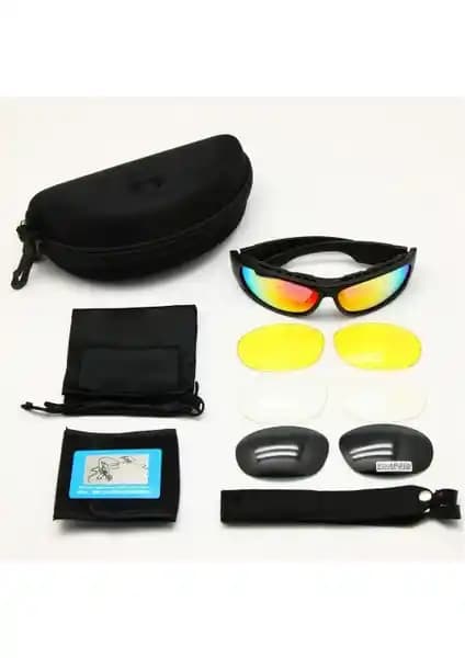 Schulzz Daisy USA C6 Polarize ve Çok Lensli Askeri Taktik Gözlük Seti Ürün İncelemesi ve Özellikleri