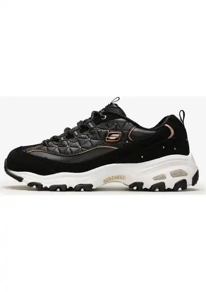 Skechers D'LITES Glamour Feels Kadın Siyah Sneakers Şık ve Konforlu Günlük Spor Ayakkabısı