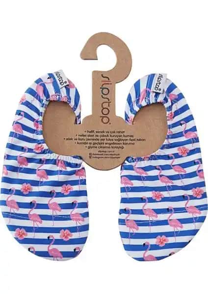 Slipstop Stripe Junior Kaydırmaz Deniz Ayakkabısı Çocuklar İçin Güvenli ve Şık Tasarım