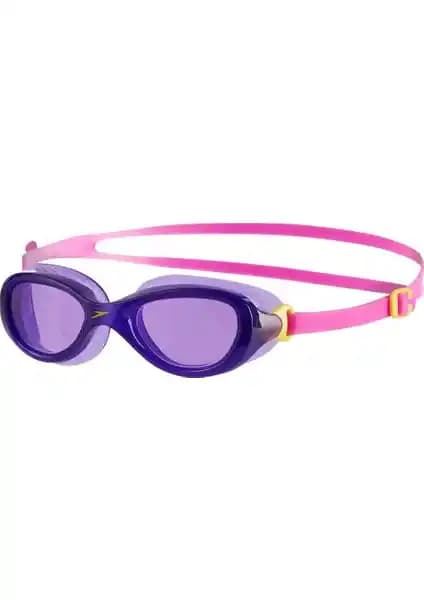 Speedo Futura Classic Çocuk Mor Yüzücü Gözlüğü Güvenli ve Konforlu Yüzme Deneyimi