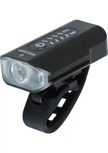 Strada Cycles ST-600 Çift Yönlü LED Bisiklet Farı Güvenli ve Dayanıklı Tasarım