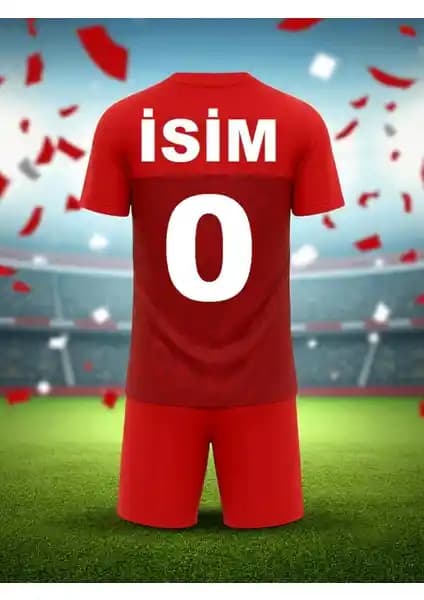 Türkiye Milli Takım Çocuk Forması Özelleştirilebilir ve Dayanıklı Spor Giysi