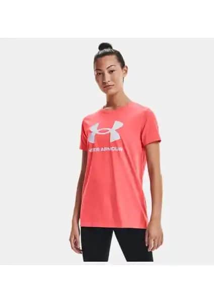 Under Armour Kadın UA Sportstyle Graphic Kısa Kollu Tişörtü Modern ve Konforlu Spor Giyim