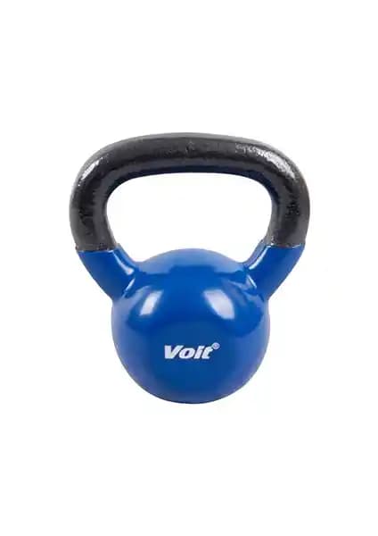 Voit Vinyl Kettlebell 6 kg Mavi: Dayanıklı ve Çok Yönlü Fitness Ekipmanı