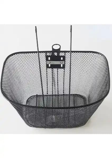 Wettto Büyük Demir Siyah Ön Sepet İncelemesi: Dayanıklı ve Geniş Hacimli Bisiklet Sepeti