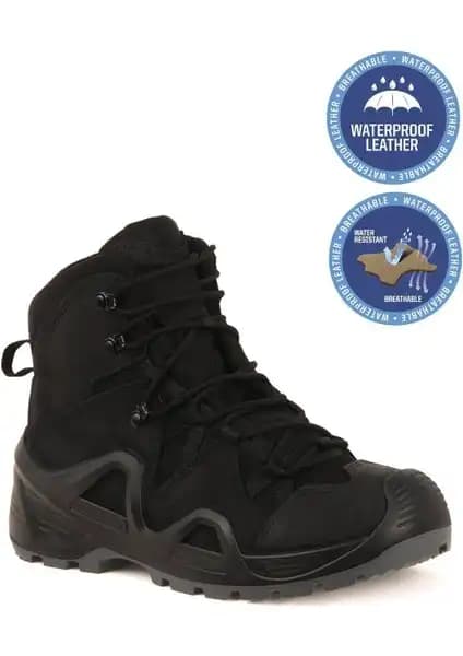 YDS Astor Mid Cut Bot Siyah: Dayanıklı ve Konforlu Outdoor ve Taktik Ayakkabı Seçeneği