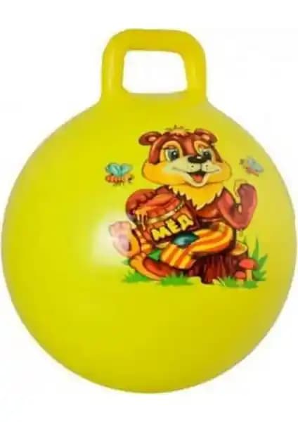 Yk Store Pilates Zıp Zıp Topu 45 cm Çocuklar İçin Güvenli ve Dayanıklı Egzersiz Aleti