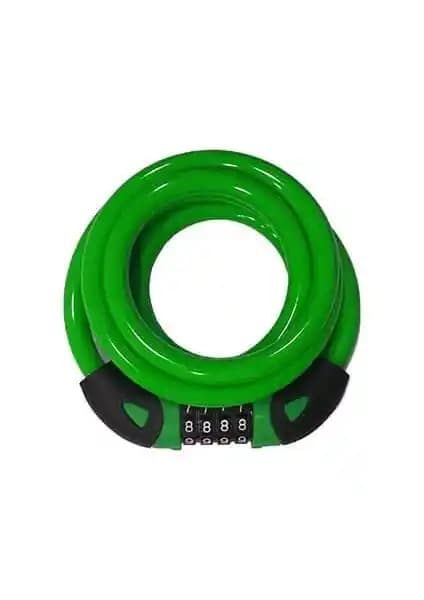 Zozo 12x1800 mm Şifreli Bisiklet Kilidi Güvenli ve Dayanıklı Tasarım