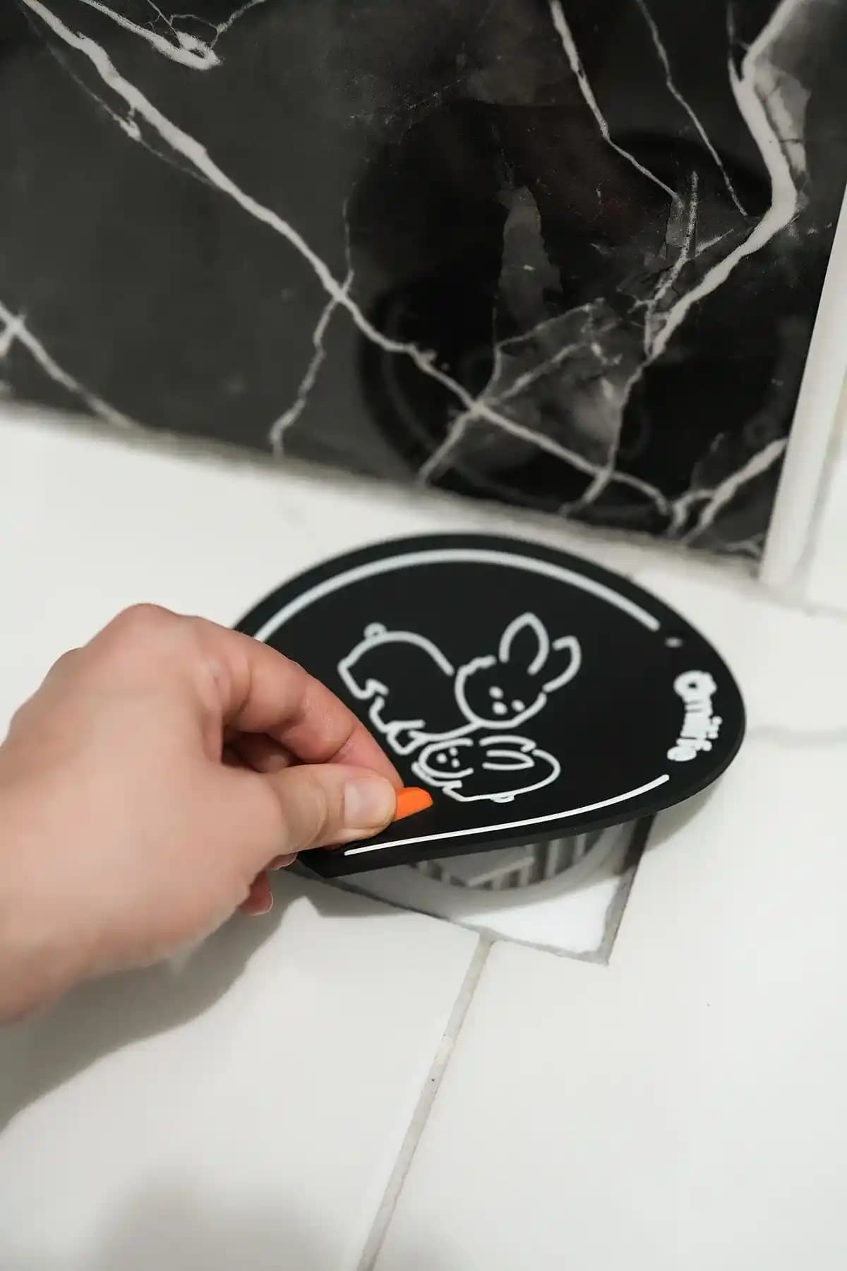 Hayveys Koku Önleyici ve Estetik Banyo, Mutfak Gider Kapakları 15x15 cm