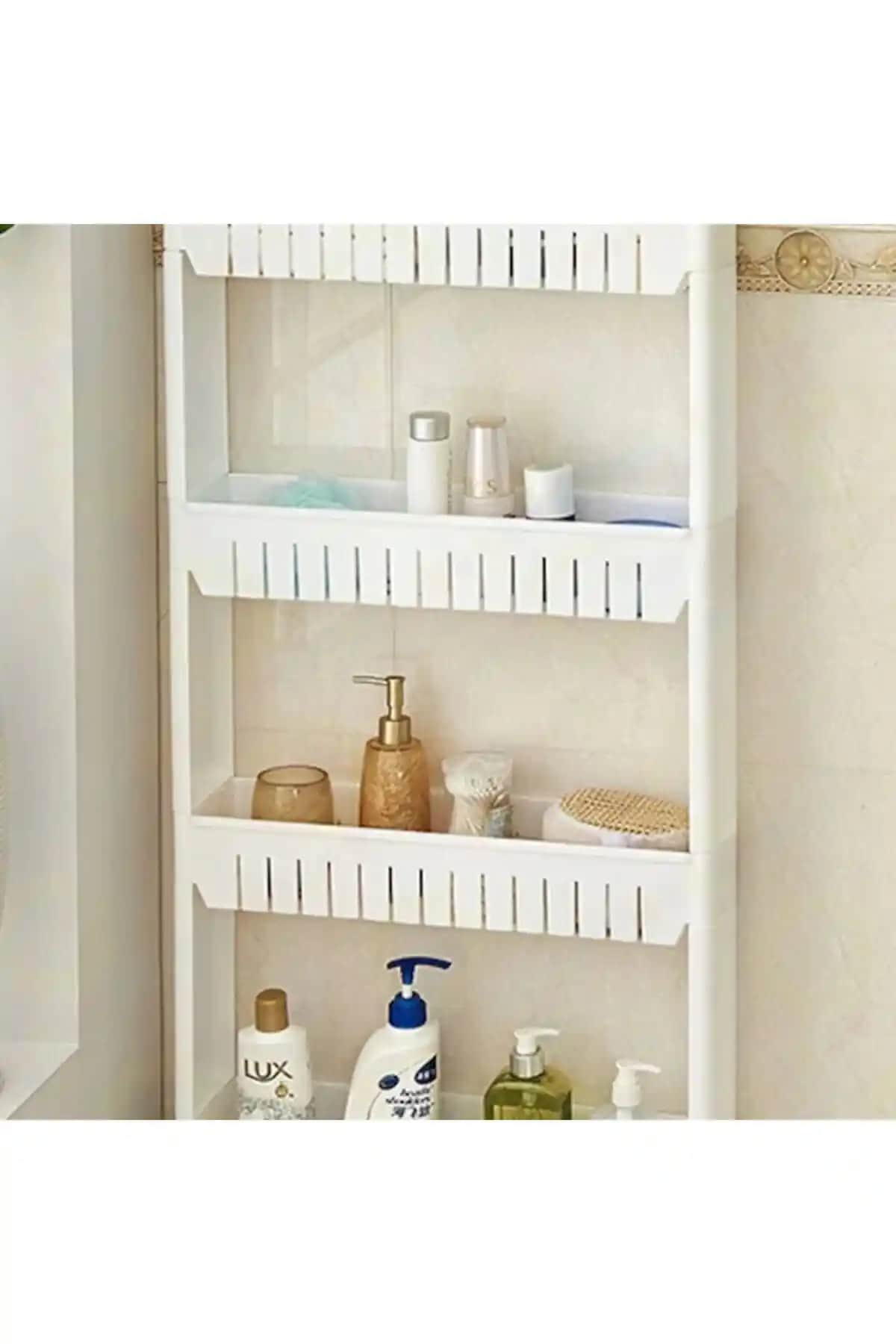 Zambak Çok Amaçlı Tekerlekli Raf ile Dar Alanlarda Pratik Depolama Çözümü