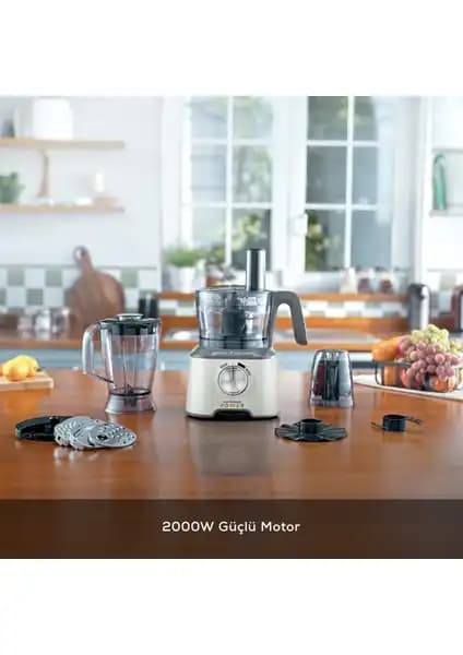 Homend Functionall 2845H ve Karaca x Refika Mastermaid Power 10 In 1 Mutfak Robotları Karşılaştırması 2