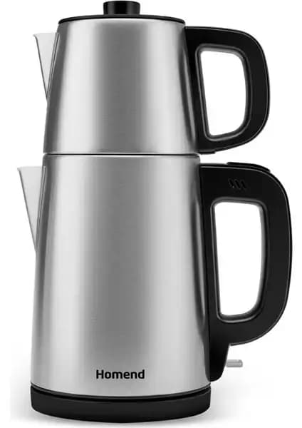 Homend Royaltea 1728H ve Korkmaz A369 Demtez InoxSiyah Çaydanlık Karşılaştırması 1