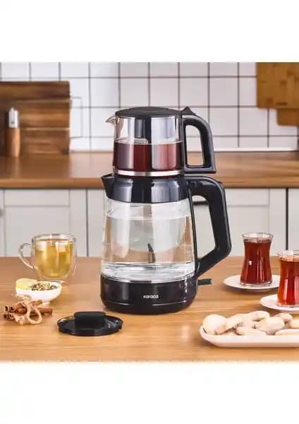 Karaca Glass Tea XL 2 in 1 Çay Makinesi ve Su Isıtıcı Karşılaştırması