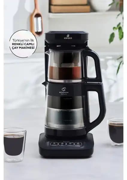 Karaca Robotea Pro 4 in 1 Konuşan Cam ve Renkli Camlı Çay Makinesi Karşılaştırması 2