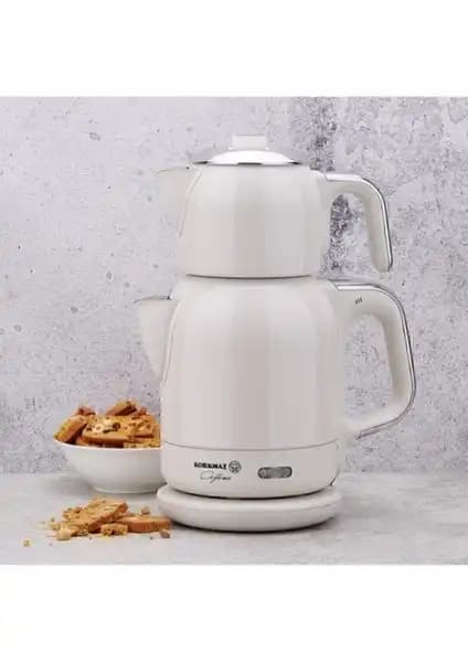 Korkmaz Çaytema Deluxe ve VanilyaKrom Çaydanlık Karşılaştırması ve Özellikleri 2