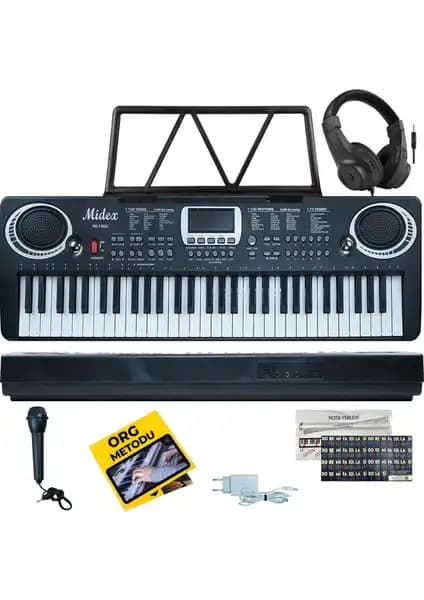 Jwin MK-6145U ve Midex PS-1500BK-H Karşılaştırması: Hangi başlangıç seviyesi orgu daha uygun 2