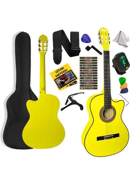 Lea Klasik Gitar Seti ve Midex CG-395YLW Karşılaştırması: Hangi Gitar Daha Uygun? 2