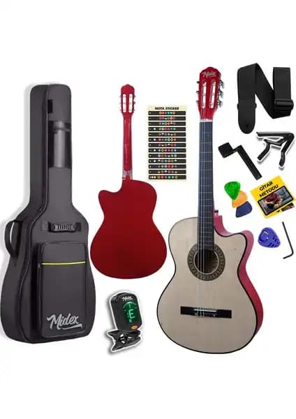 Lea Klasik Gitar Seti ve Midex CG390NT-XBAG Karşılaştırması: Hangi Gitar Sizin İçin Uygun 2