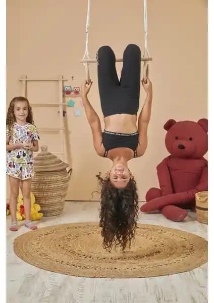 Svava Halkalı Duyusal Jimnastik: Çocuklar ve Yetişkinler İçin Çok Yönlü Güvenli Spor Ekipmanı