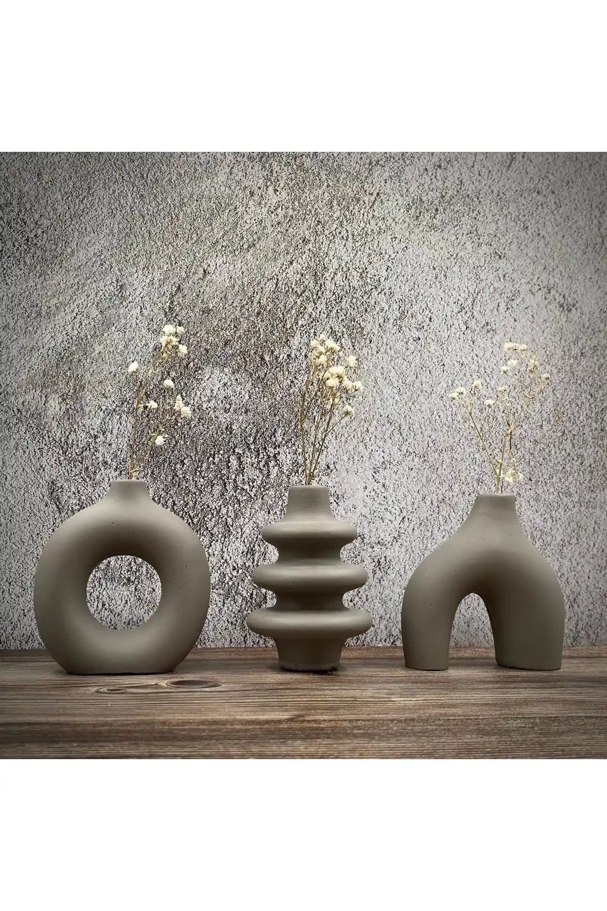 Ceres Art Design Minimal Vazo Seti: Modern ve Şık Dekorasyon Çözümleri
