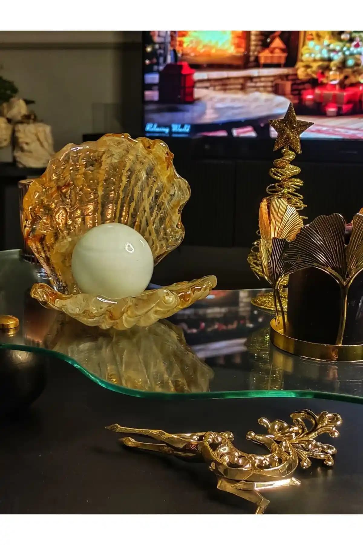 Tavcam İstiridye Aksesuar ile Ev Dekorasyonunda Estetik ve Doğal Dokunuş