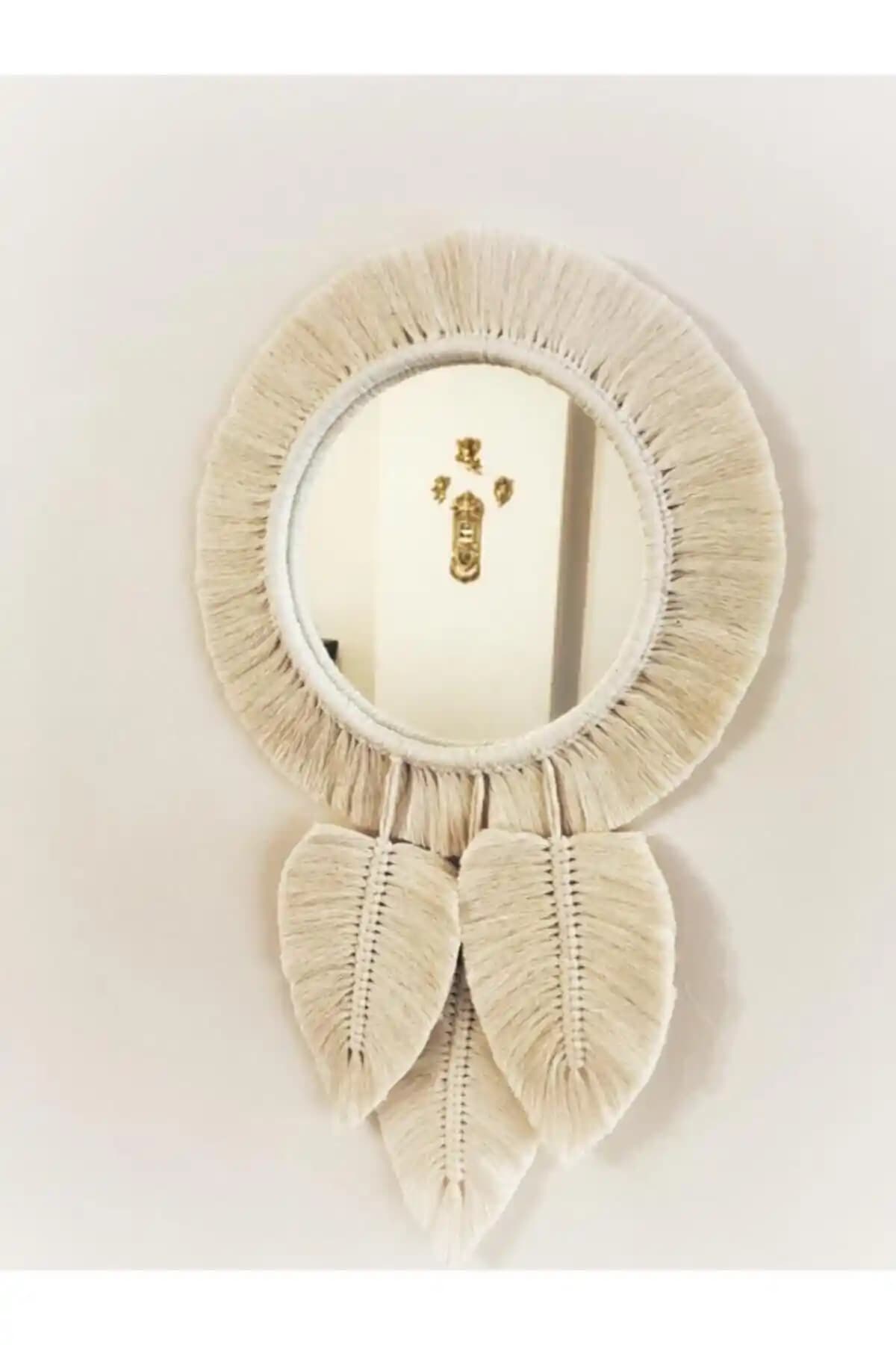 Modern ve Fonksiyonel Yaprak Tasarımlı Bohem Ayna ile İç Mekanlarınıza Şıklık Katın