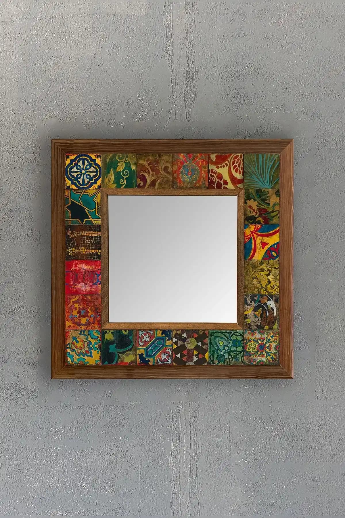 Oscar Stone Ahşap Çerçeveli Mozaik Taş Aynanın Özellikleri ve Değerlendirmesi