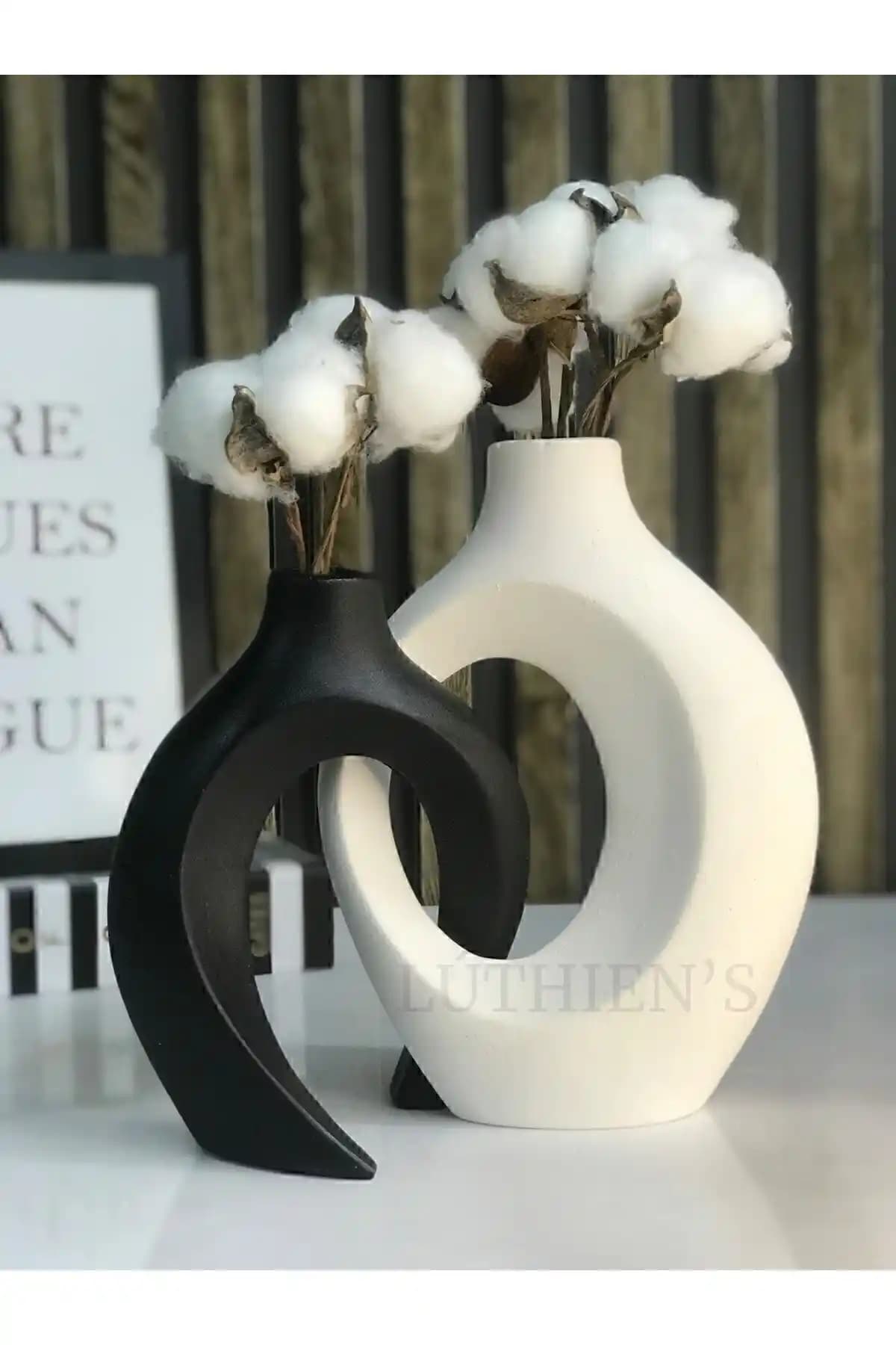 Luthien Sarmaşık Vazo Seti ile Modern Tasarım ve Şıklığı Keşfedin