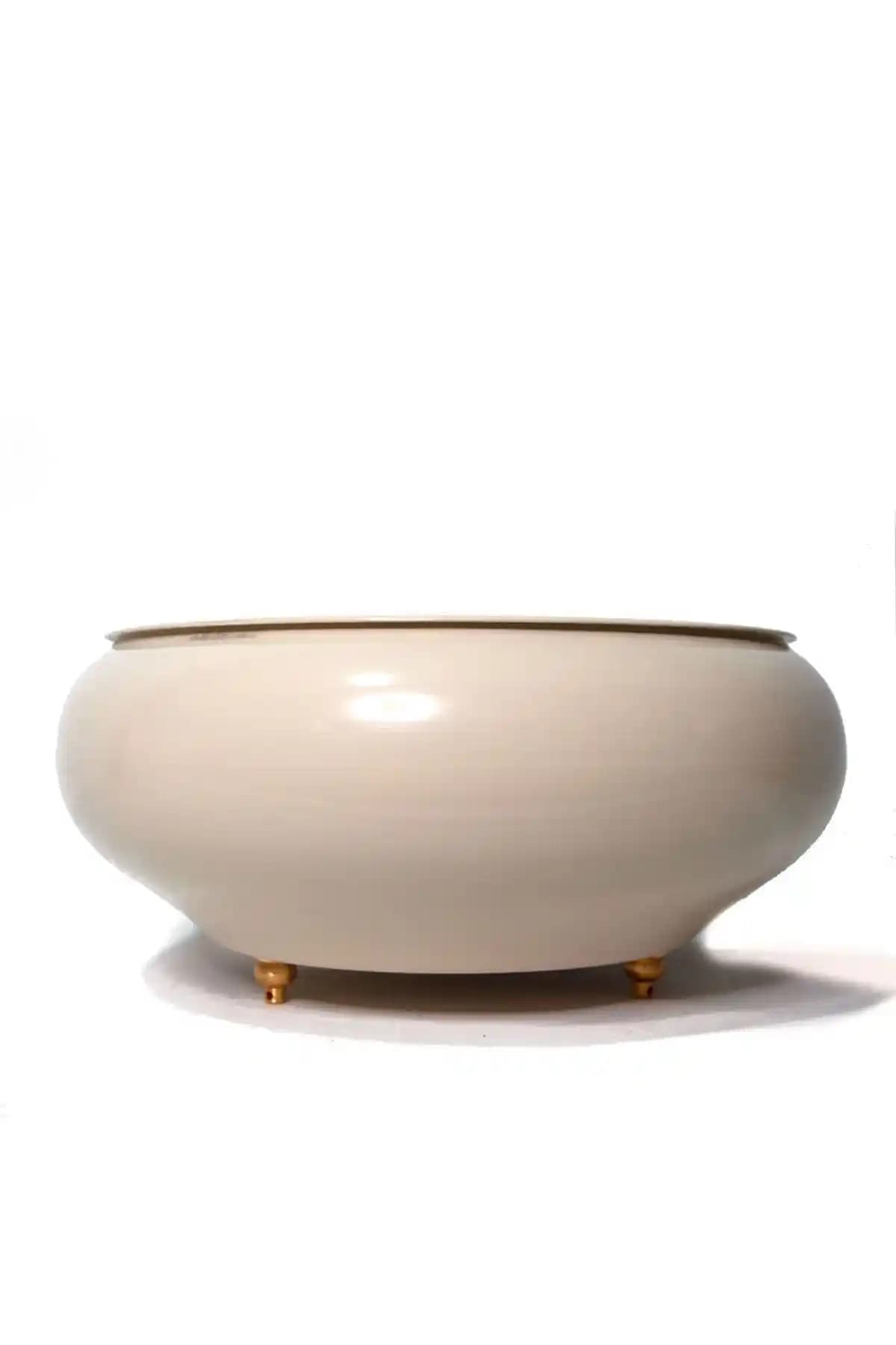 Lilac Home Krem Ufo Vazo: Dayanıklılık ve Estetik ile Modern Dekorasyon