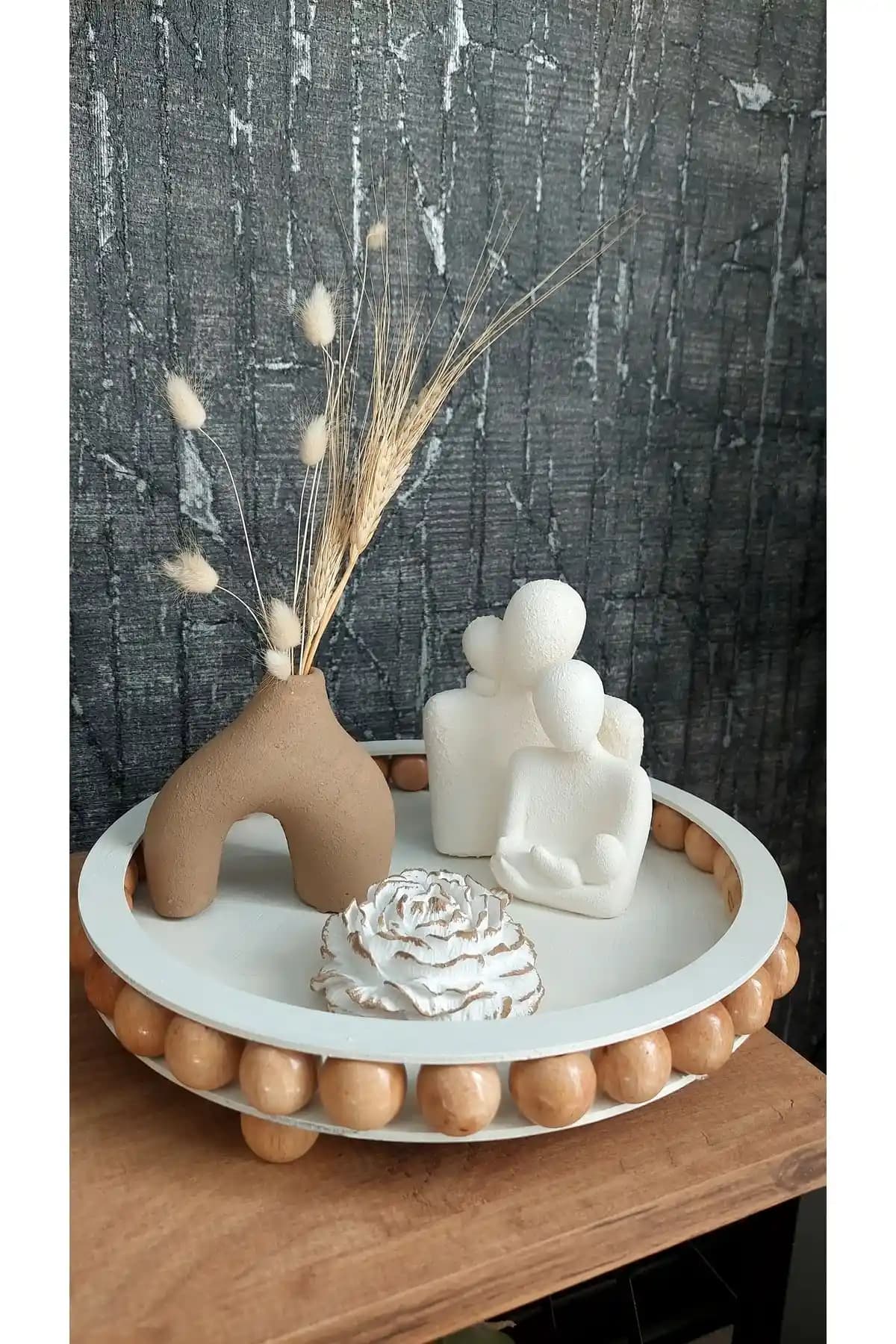 Mervebarış Dekoratif Minimal Vazolu Aile Seti ile Estetik ve Fonksiyonelllik