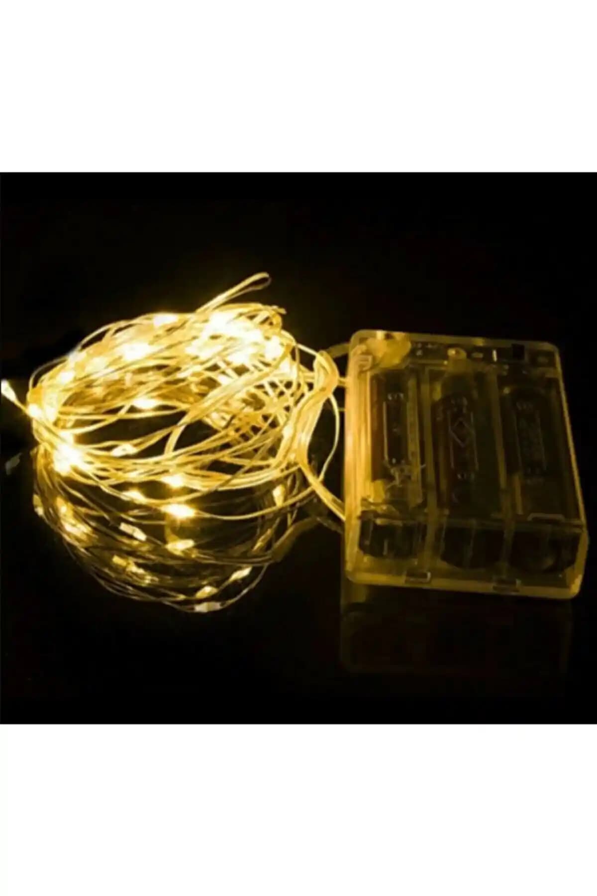 RDT Pilli 10 Metre Telli Peri LED Işık ile Ev Dekorasyonuna Şıklık Katın