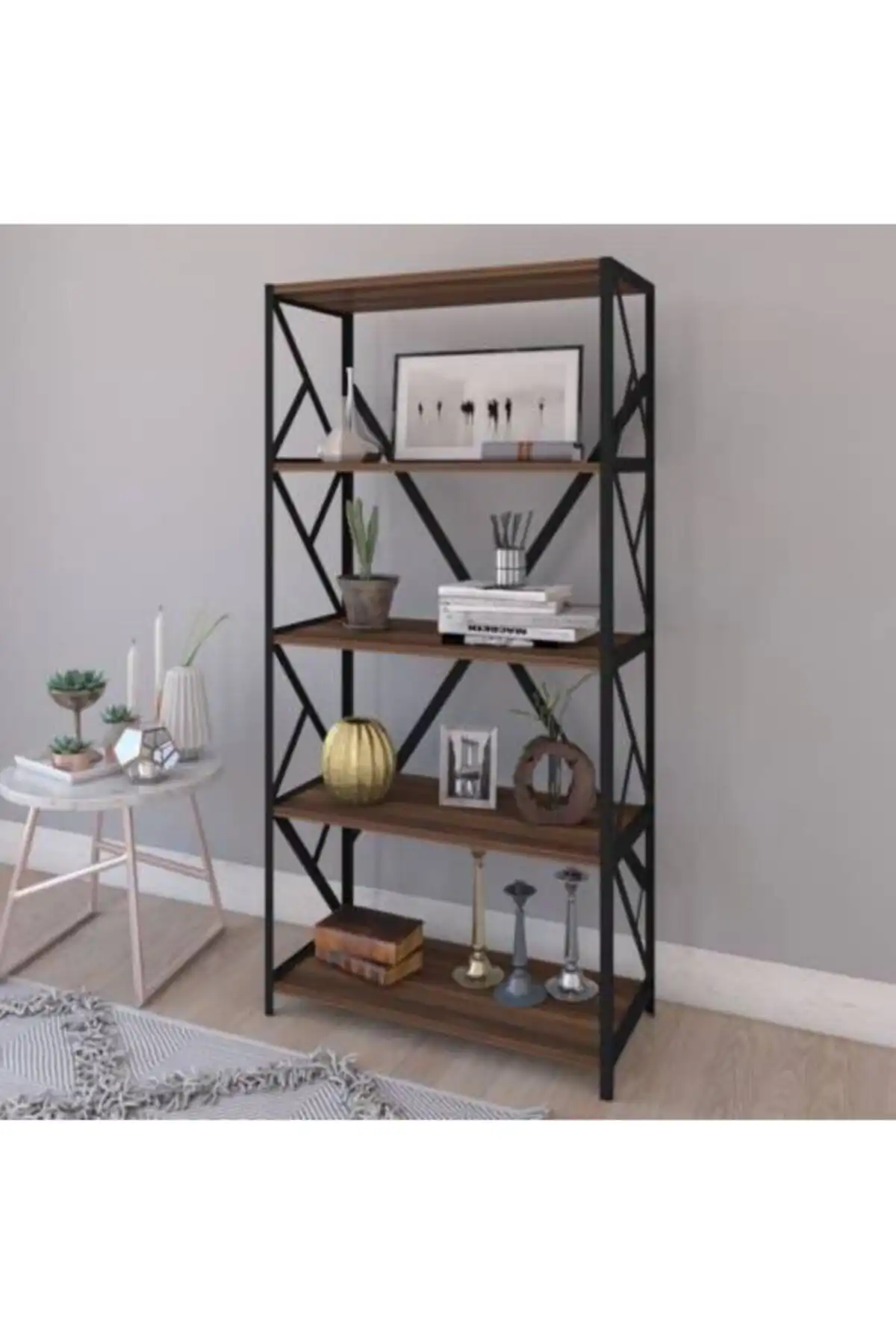 ASRIN Metal ve FurnatureDesign Kitaplık Karşılaştırması: En İyi Seçenek Hangisi?
