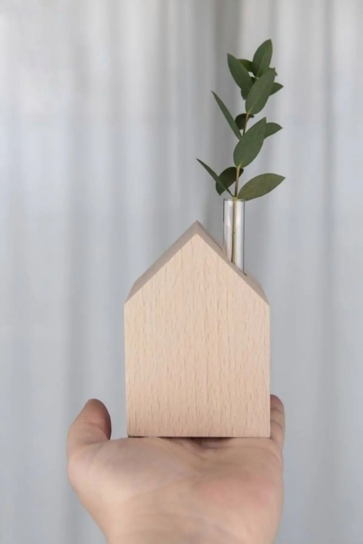 LALEZEN HOME Mini Cam Tüp Vazo Saksılığı: Şık ve Fonksiyonel Bitki Çözümü