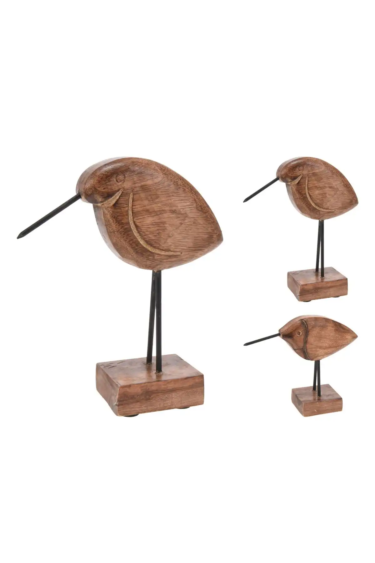 Boyner Evde Çok Renkli Biblo BIRD ON BASE MANGOWOOD: Modern Tasarımıyla Evinize Estetik Katın