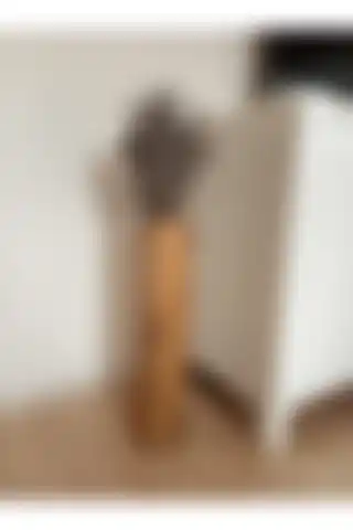Nostaljik Retro Tasarımı ile Woodünya Ahşap Vazo Pampas ile Ev Dekorasyonu